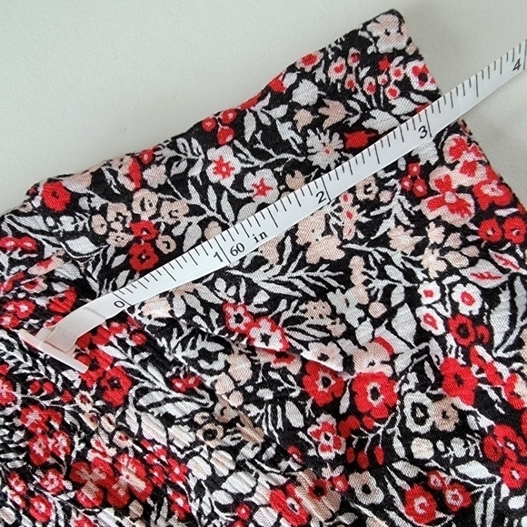 Liz Claiborne Mini Floral Rayon Size Large - Picture 5 of 8